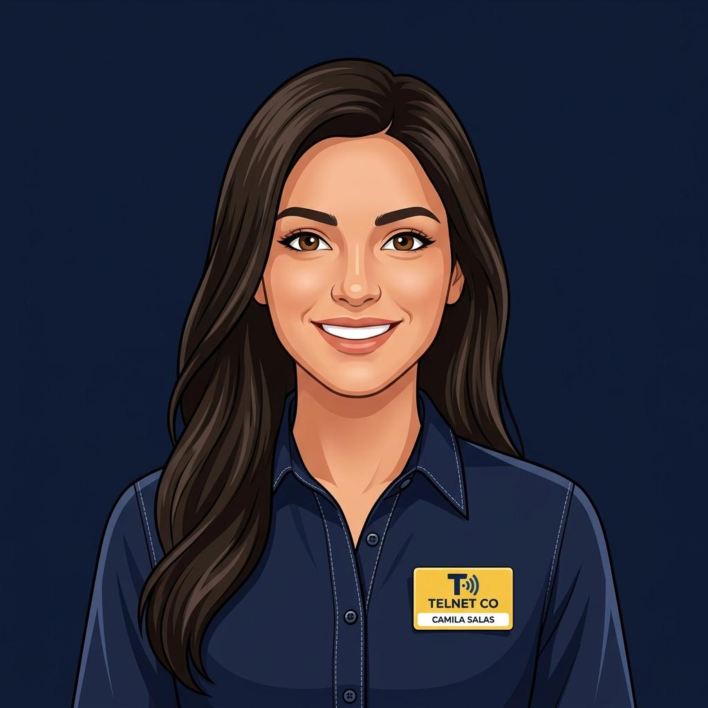 Camila — Asesora Comercial TELNET CO